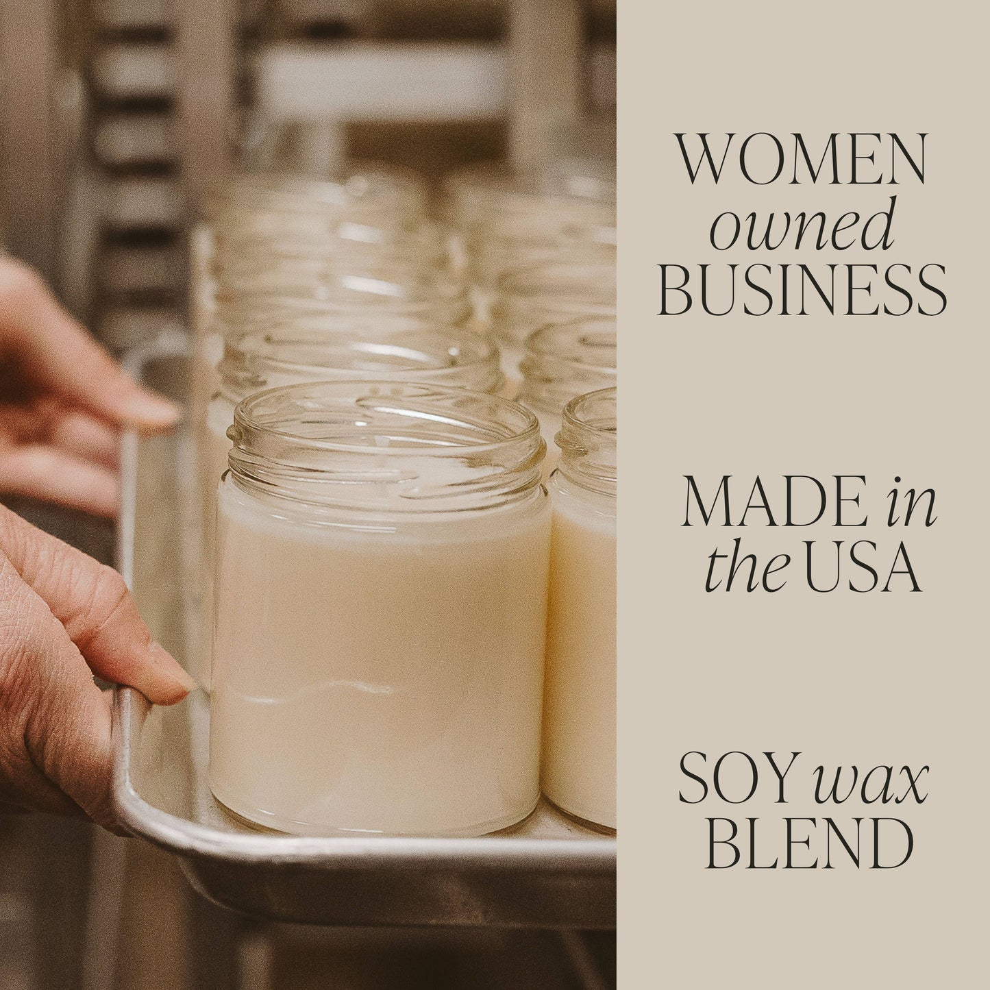 Sweet Water Decor brand soy candles are made in USA and is women owned. Celebrate mother's day with this gift.