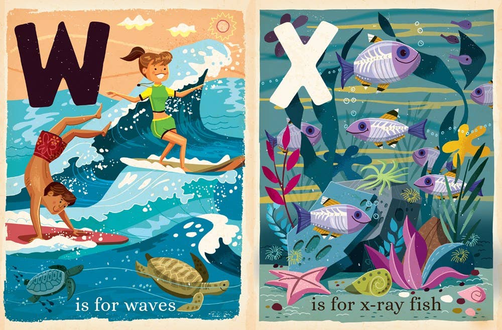 O is for Ocean Board Alphabet Book