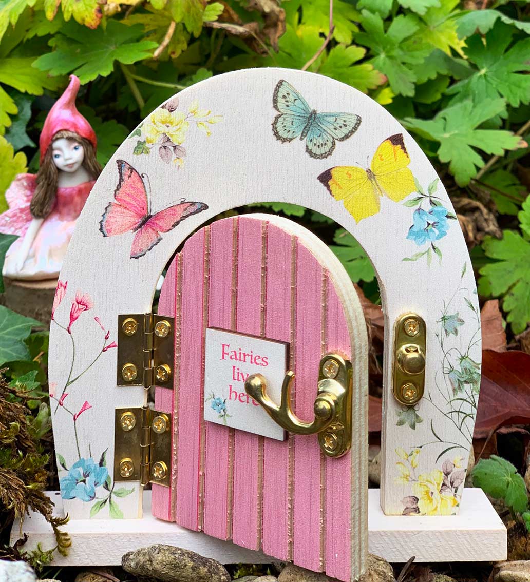 Wooden Fairy Door