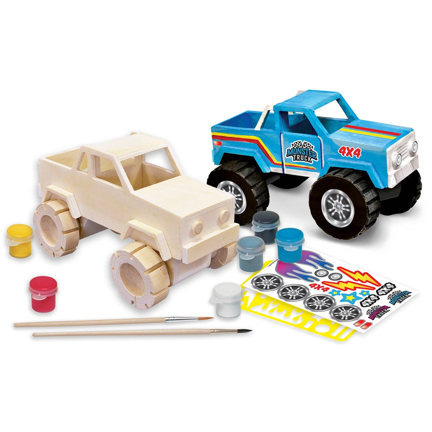 Monster Truck Wood Paint Kit