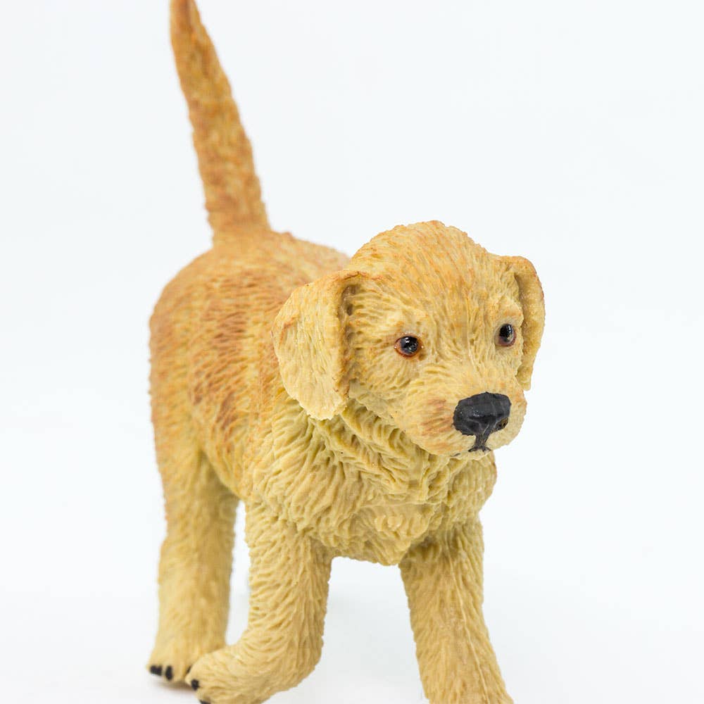 Golden Retriever Puppy Figurine