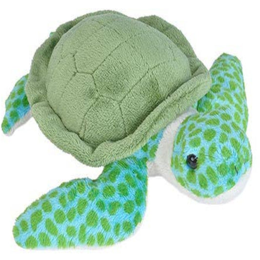 Wild Republic brand sea turtle stuffed animal, lovie or stuffed animal for child's birthday gift.