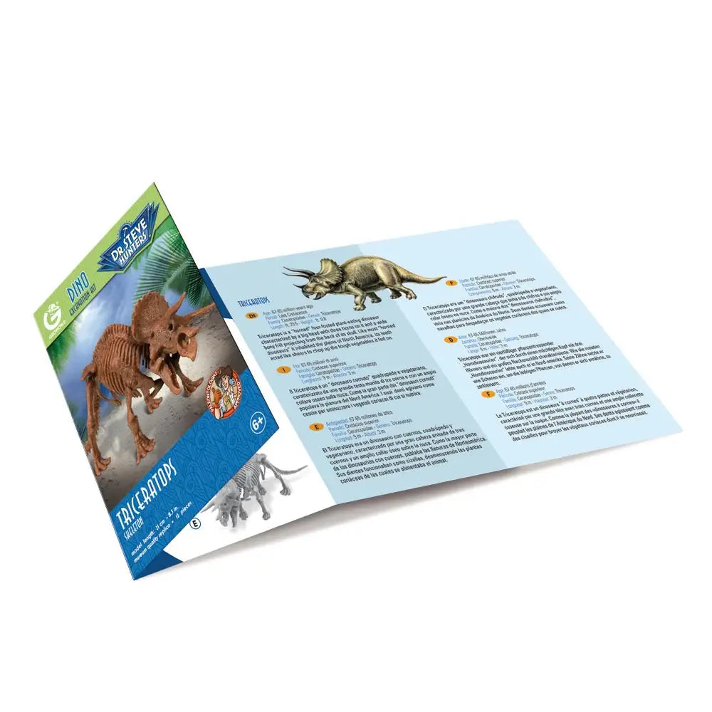 Triceratops Dino Excavation Kit