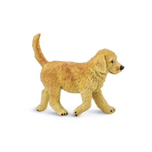 Golden Retriever Puppy Figurine