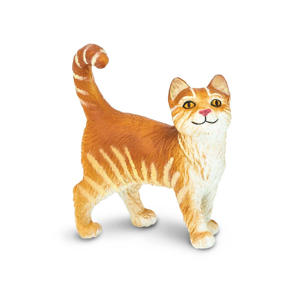 Tabby Cat Figurine