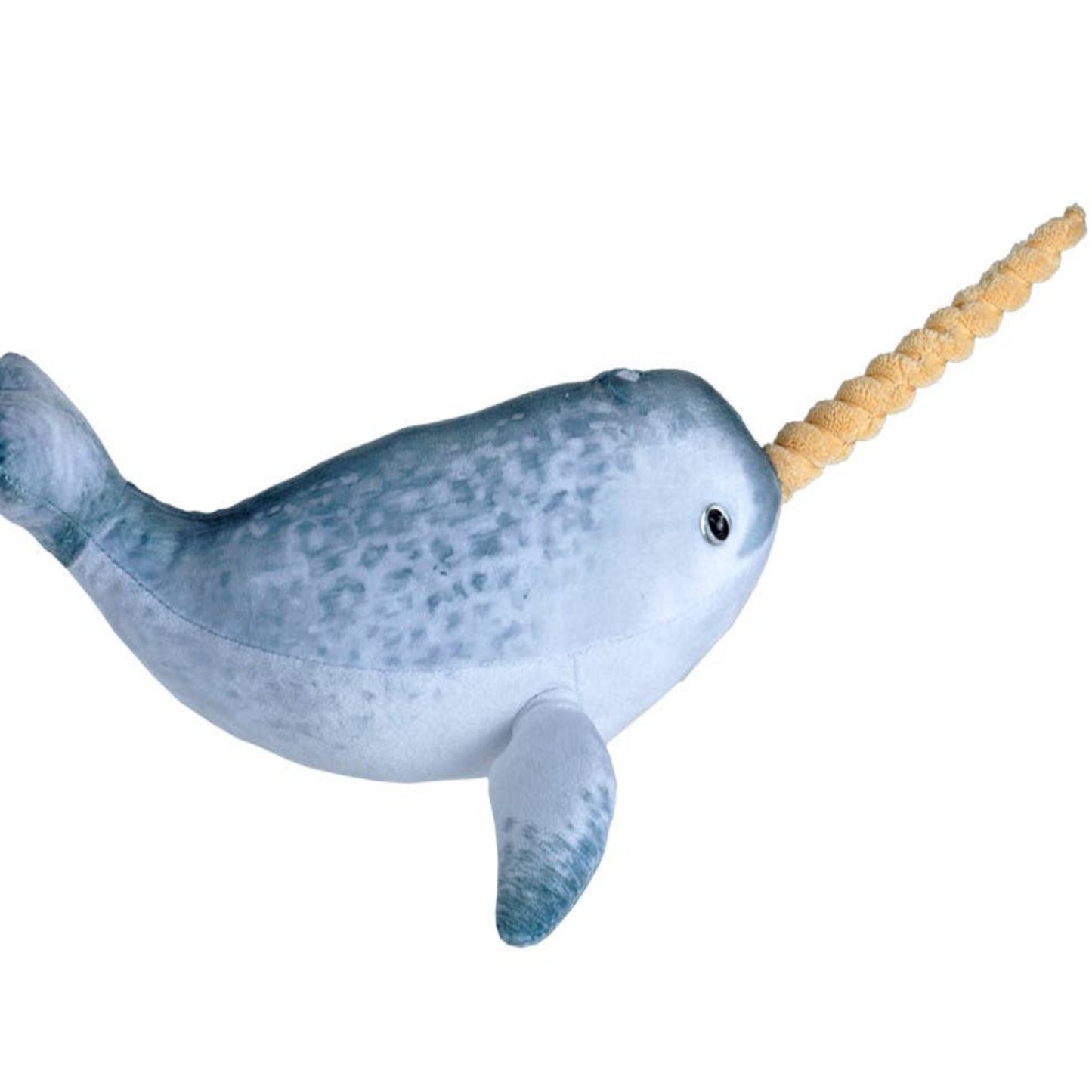 Wild Republic brand narwhal stuffed animal is perfect gift for child's underwater birthday party.