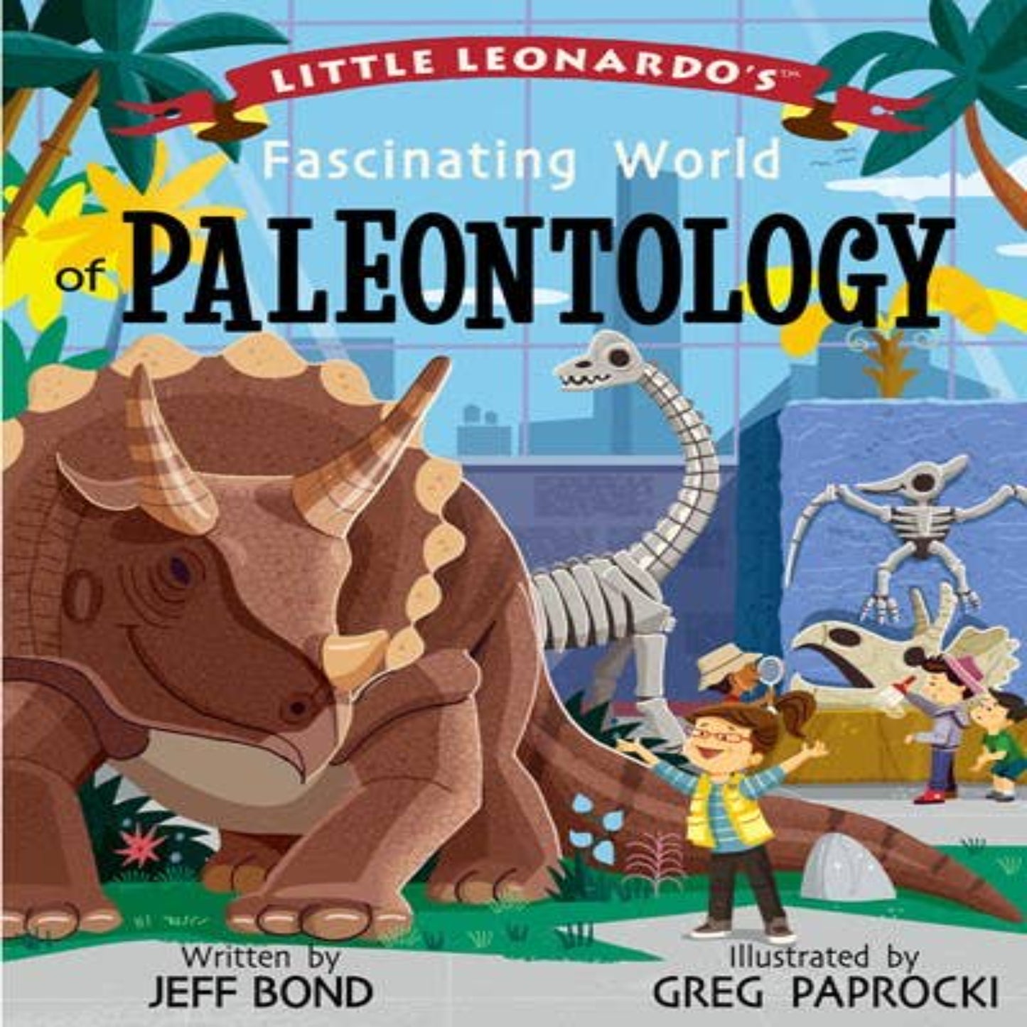 World of Paleontology Hardcover Book