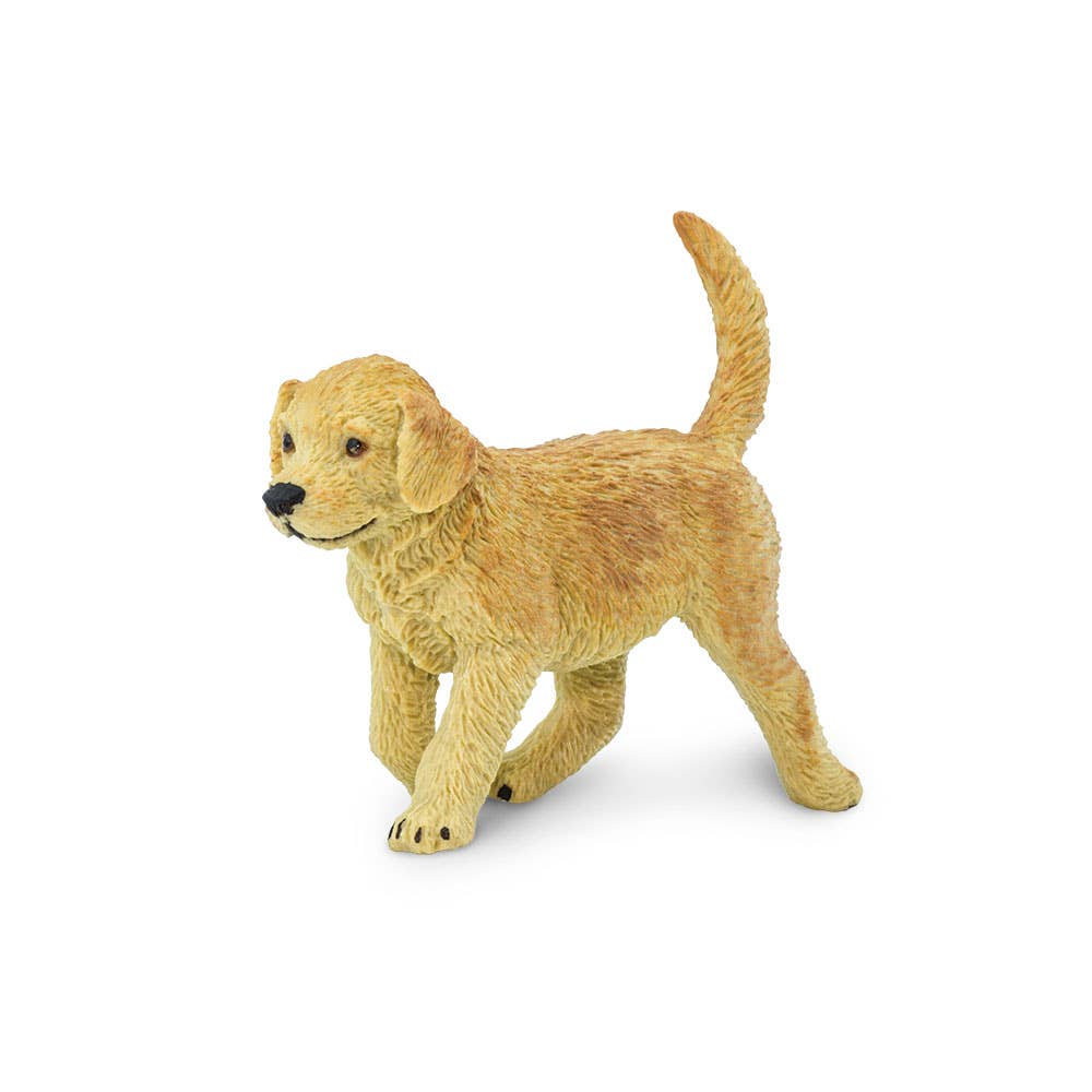 Golden Retriever Puppy Figurine