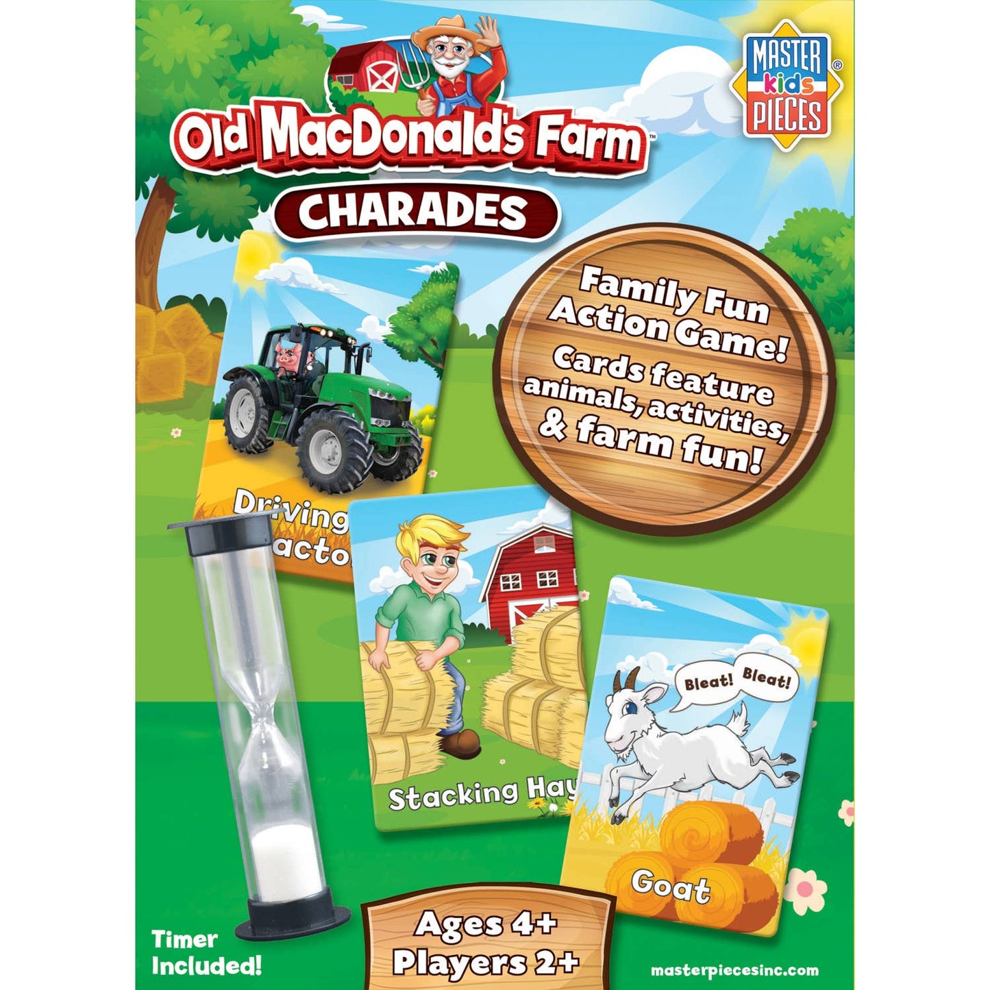 Old MacDonald's Farm Charades Card Game