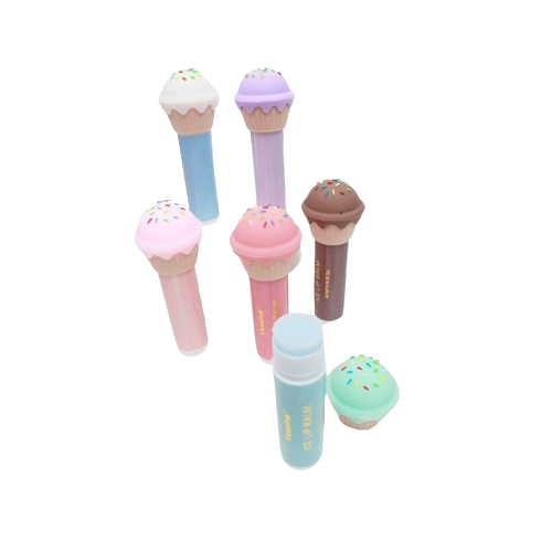 Ice cream chap stick in fun flavors for your little one makes the perfect Easter basket stuffer or birthday gift topper.