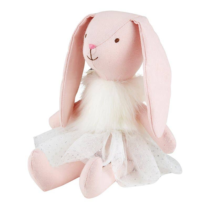 Pink easter bunny lovie for with princess dress