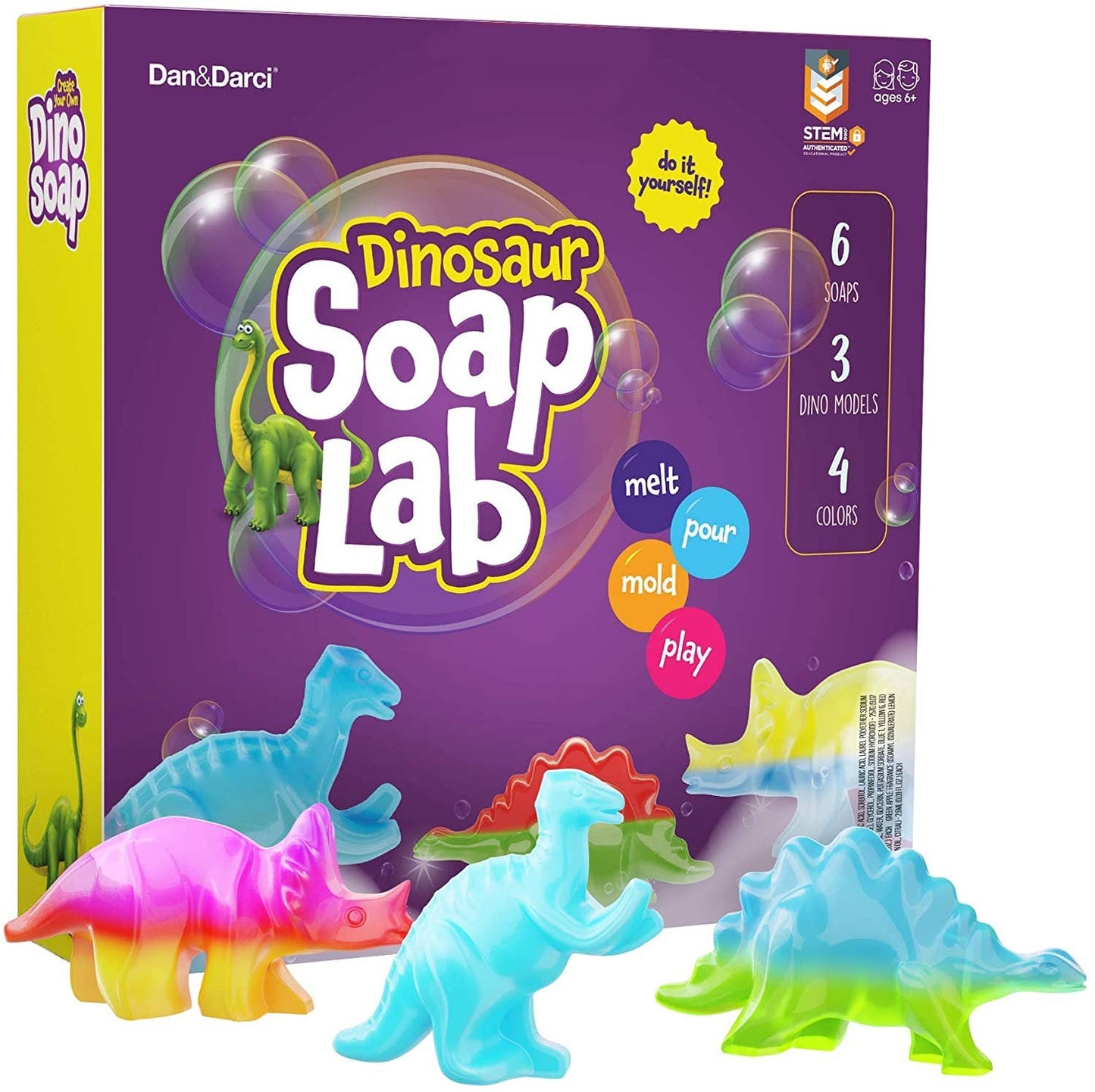 Create Your Own Dino Soap