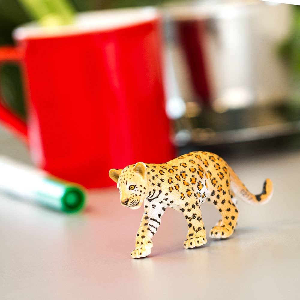 Leopard Cub Figurine