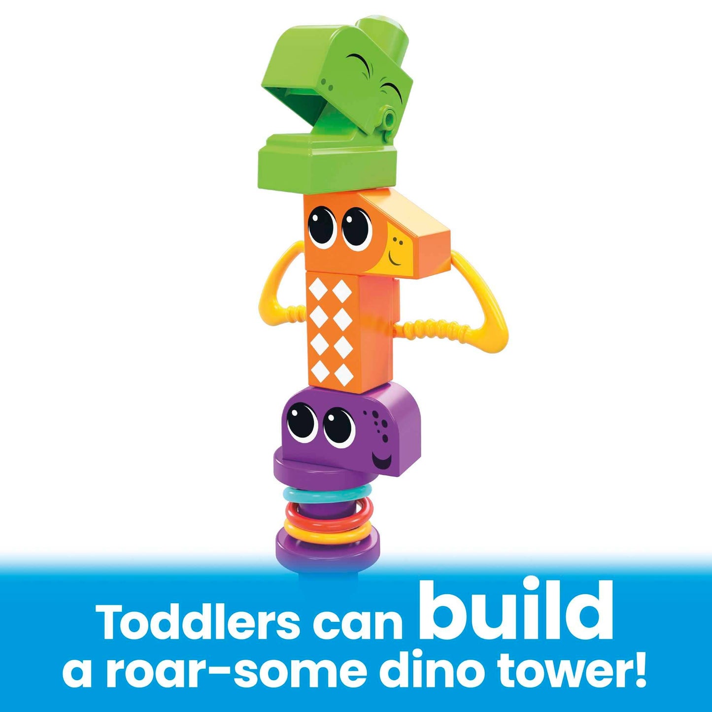 Toddler dino building blocks with sensory 