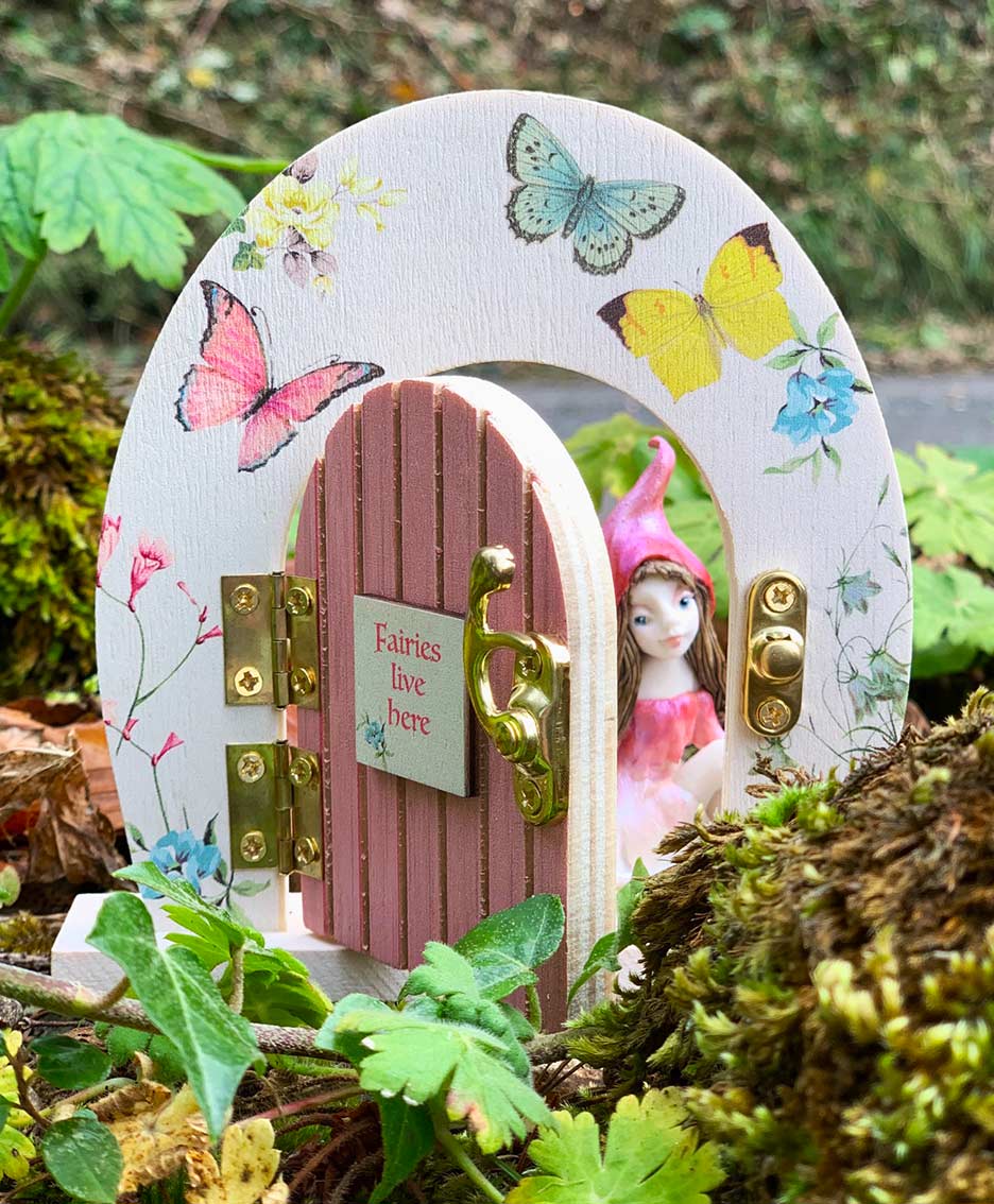 Wooden Fairy Door