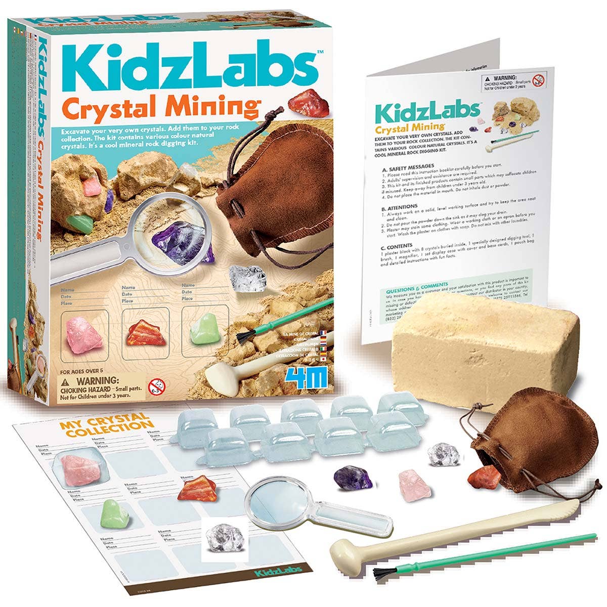 Crystal Mining STEM Science Kit