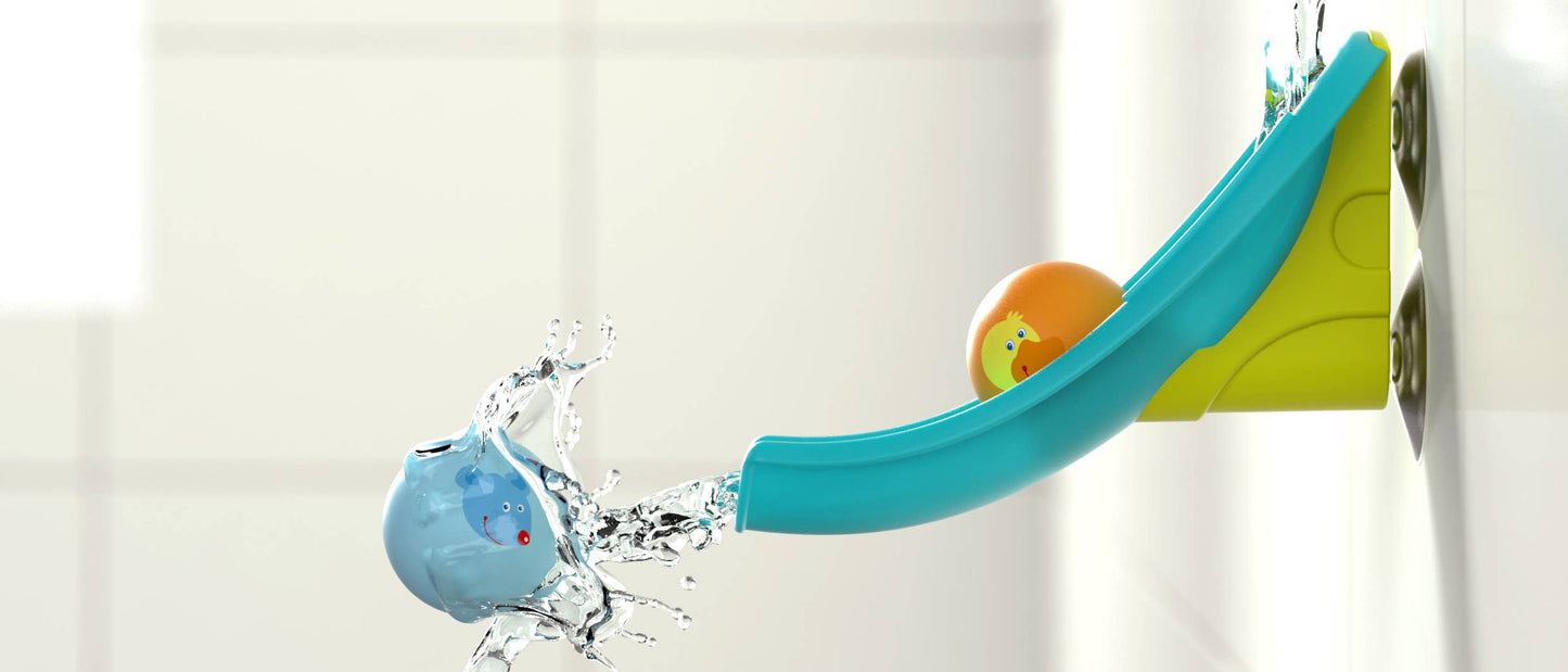 Waterslide & Ball Bath Toy