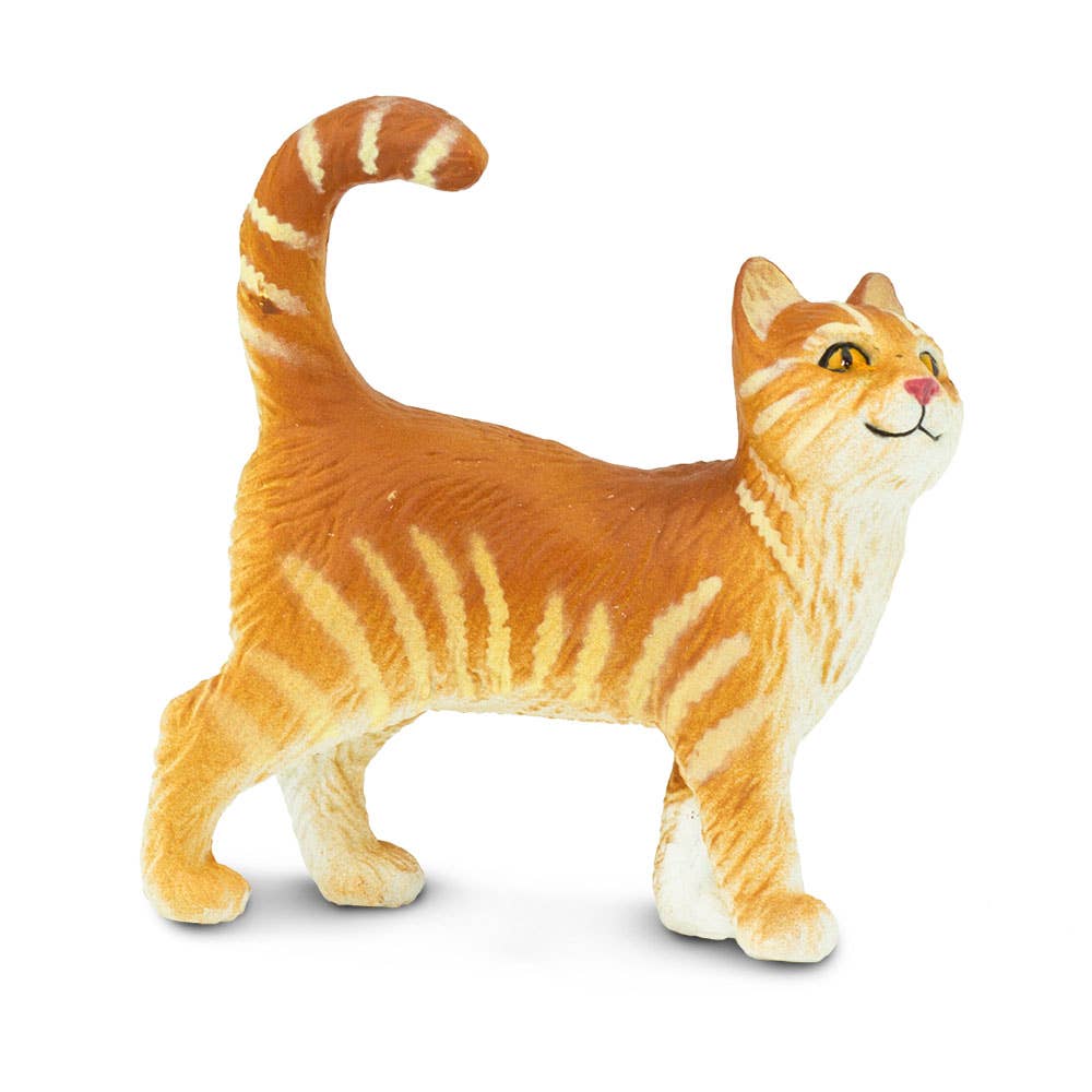 Tabby Cat Figurine