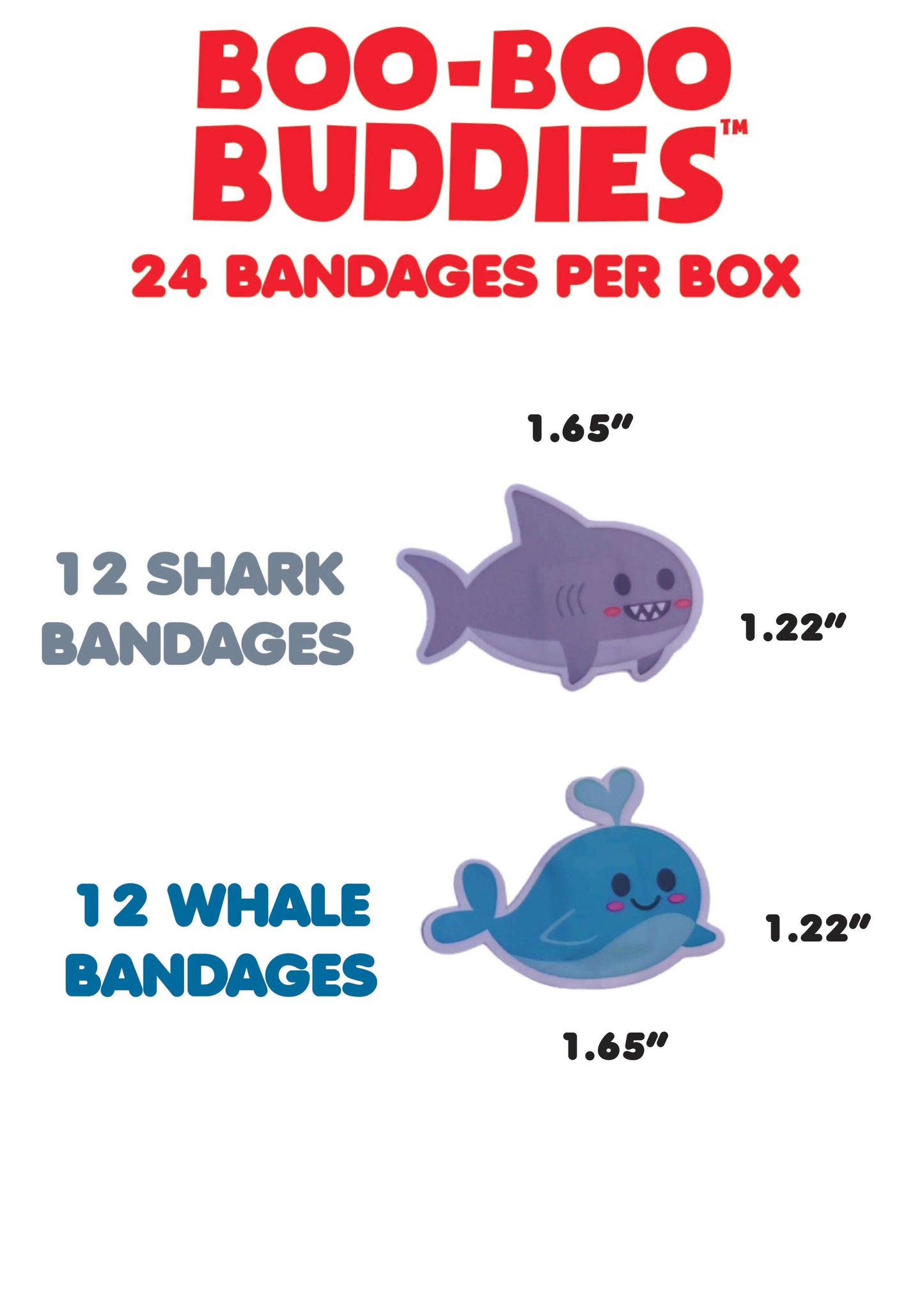 Sharks & Whales Band-Aids