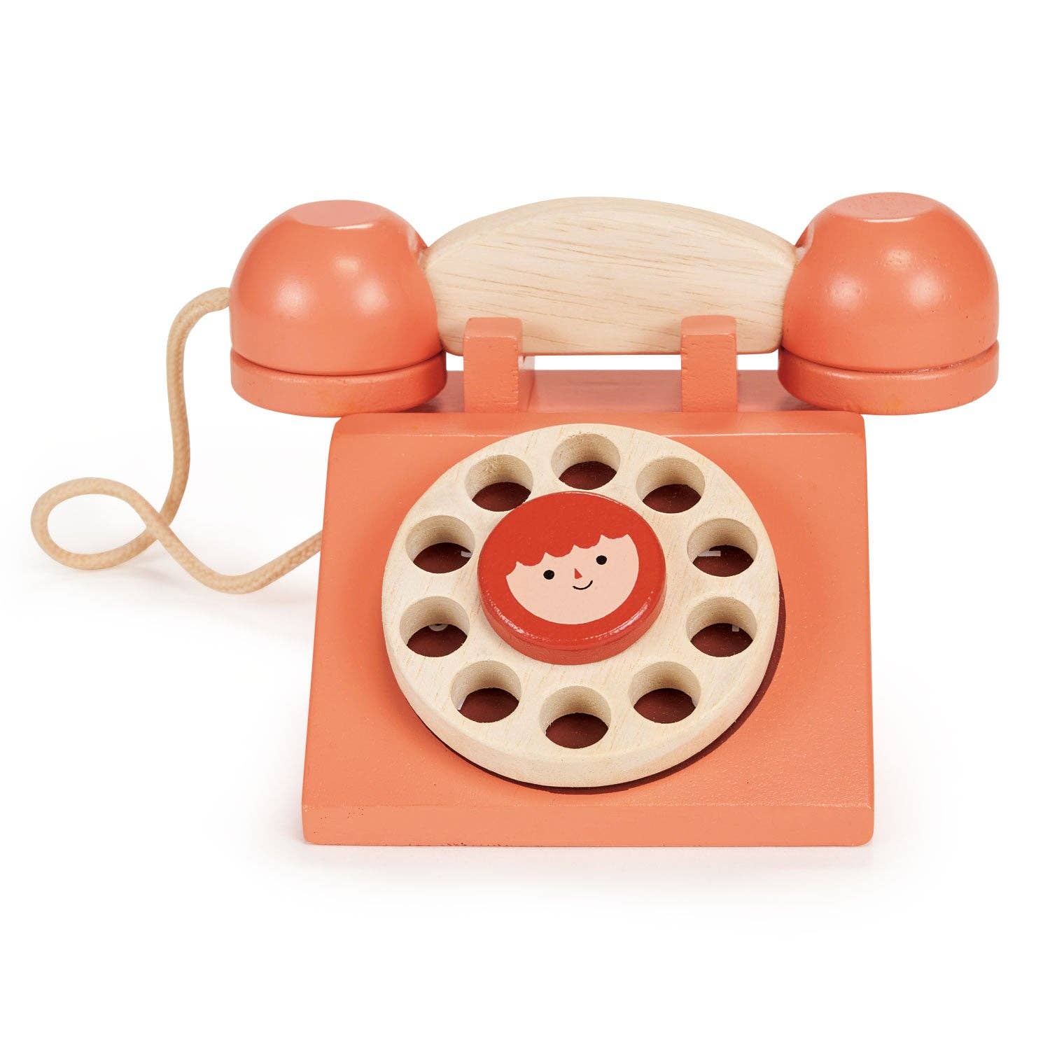 Mentari brand eco-friendly toy telephone to promote social and pretend play. 