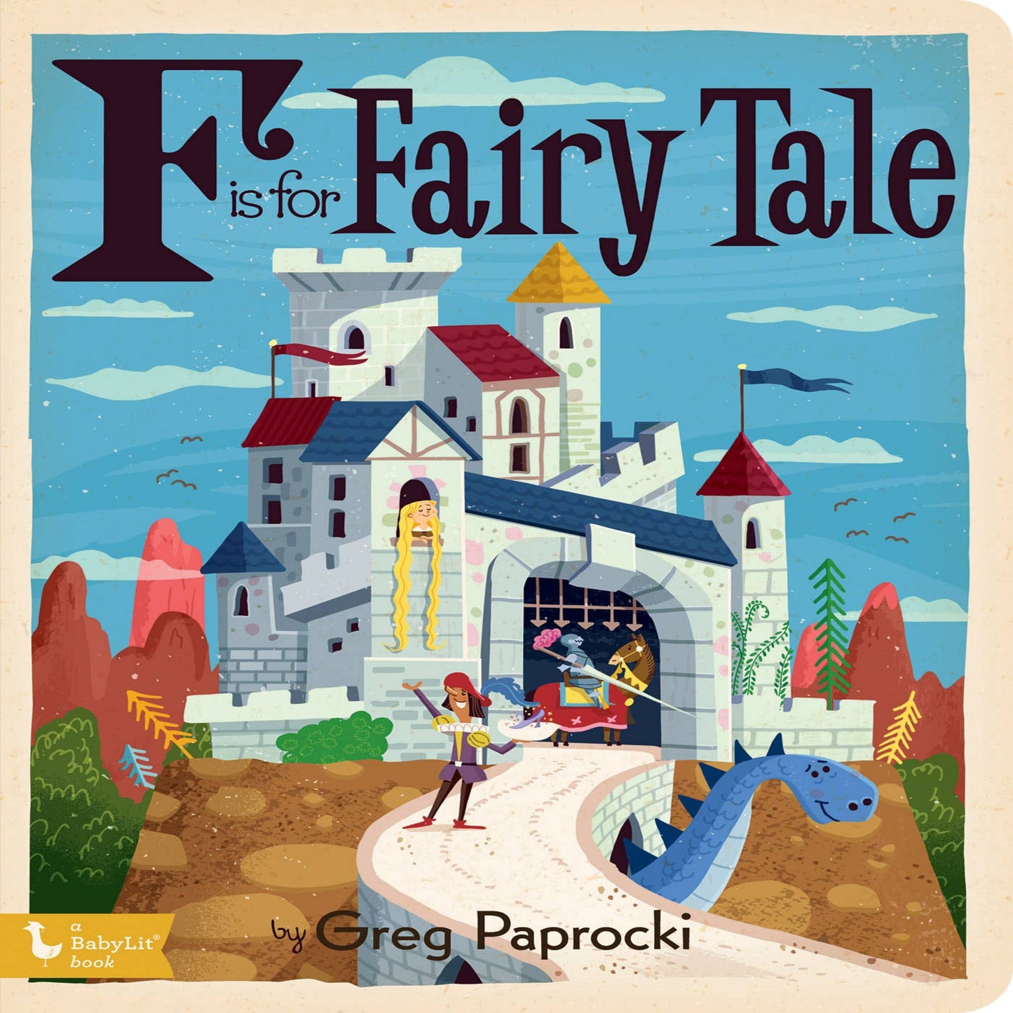 Fairy Tale board book to teach alphabet to your little prince or princess.