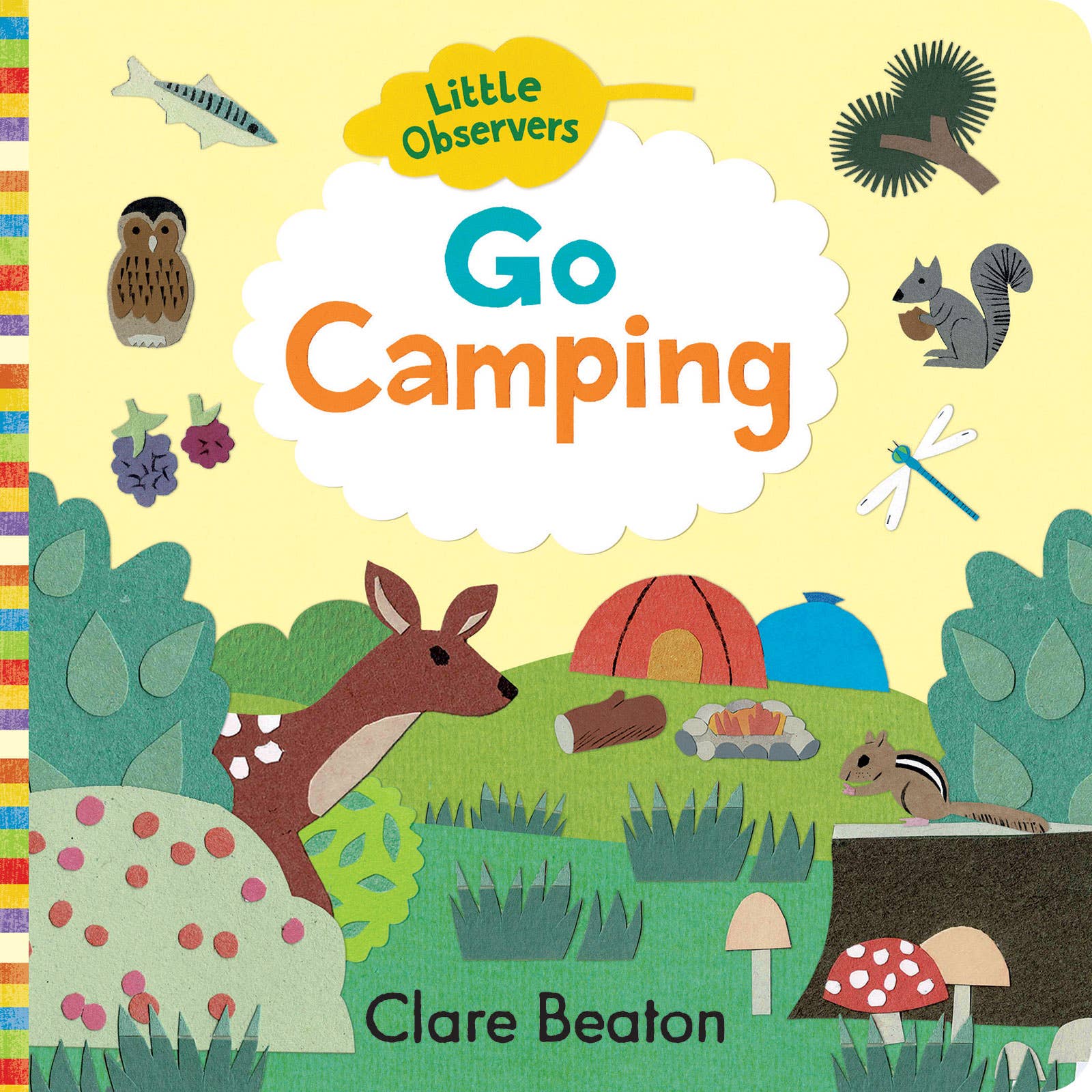 Go Camping Board book for toddlers