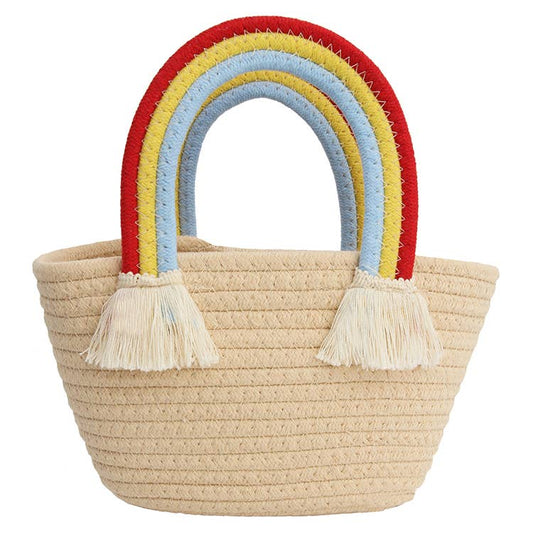 Woven Rainbow Bag