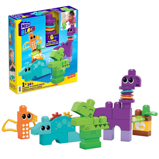 Dinosaur Mega Bloks building blocks for constructive play 